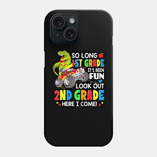 Im Ready To Crush 2Nd Grade T Rex Dinosaur Back To School Phone Case