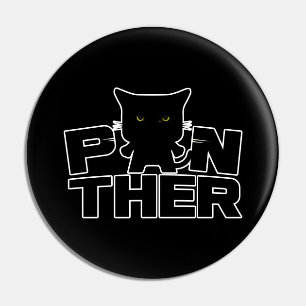 black panther Pin by potch94