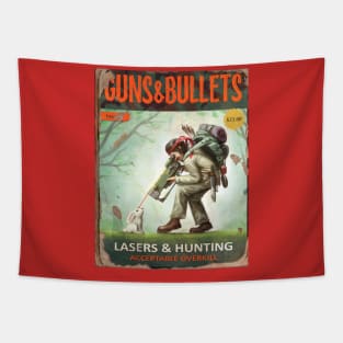 GUNS & BULLETS : Laser & Hunting Tapestry