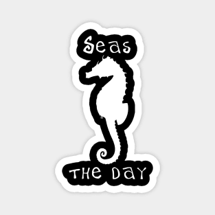 Seas the Day Seahorse Magnet