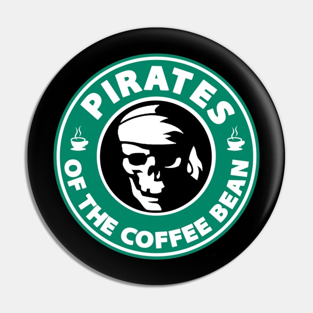 Pirates of the Coffee Bean Pin by Theme Park Gifts