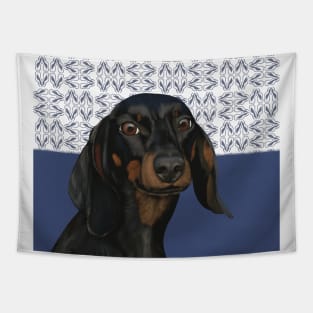 Dachshund Portrait | Dog Lovers Gift Tapestry