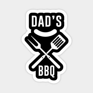 Dad's Bbq Barbeque Dad Father's Day Gift Daddy Dad Magnet