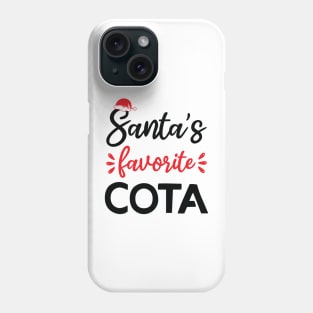 santa's favorite cota Phone Case