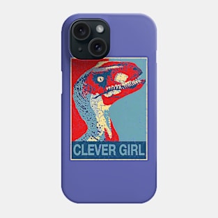 CLEVER GIRL DINO Phone Case