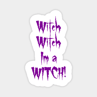 Who’s a good witch? Magnet