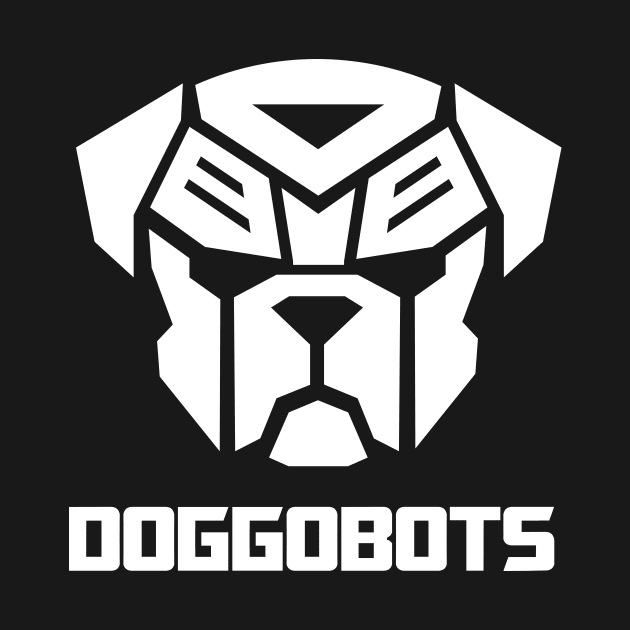 Doggobots - Dog Autobots White - Transformers by Sandekala