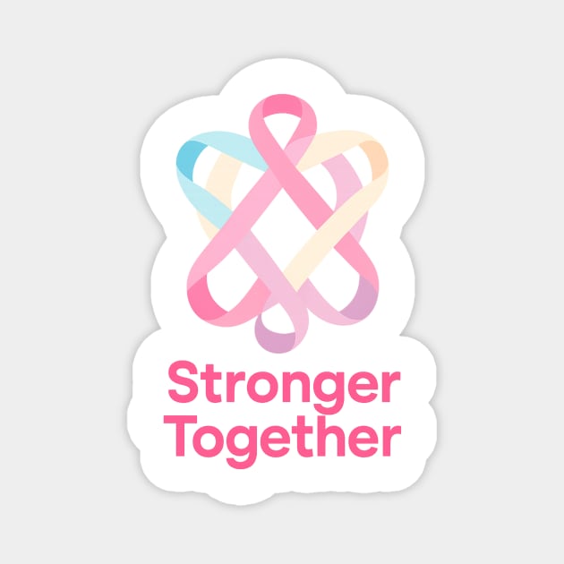 Stronger Together Magnet by Fauzi's Store