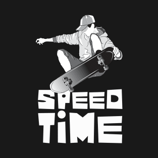 skateboard speed time3 T-Shirt