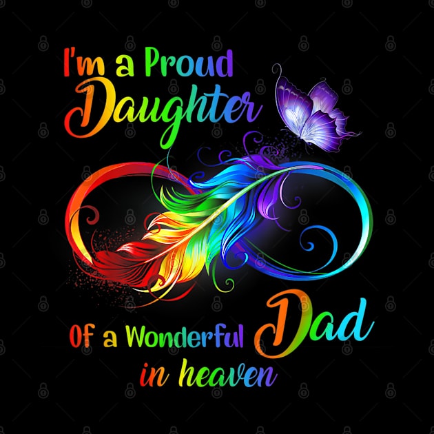 I'm A Proud Daughter Of A Wonderful Dad In Heaven by Shaniya Abernathy