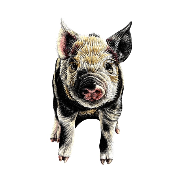 Piglet illustration by lorendowding