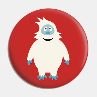 Abominable Snowman for Christmas | Funny Monster Pin