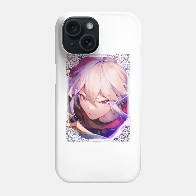 Kazuha Using Electro - Genshin Impact Phone Case by SaucyBandit