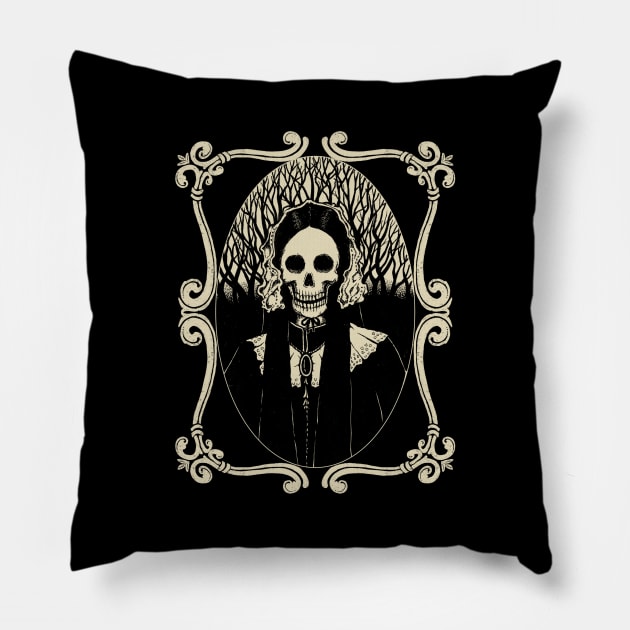 Madame Macabre Pillow by pigboom