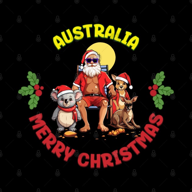 Australian Christmas by BishBashBosh