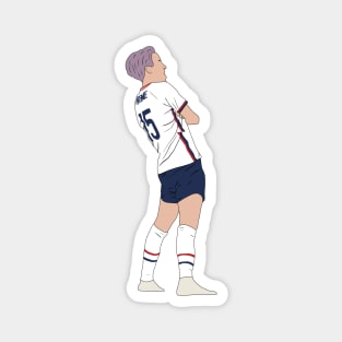 Megan Rapinoe USA Penalty Shootout Stance Tokyo Magnet