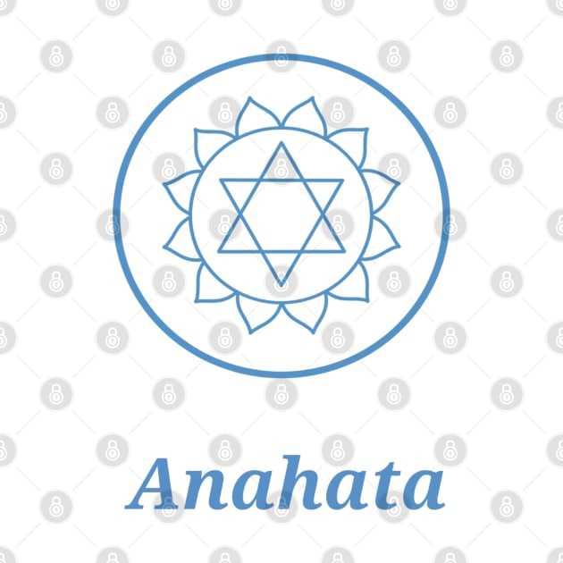 ArtStation66 - Yoga Chakra Symbol Design - Anahata - Heart Chakra by ArtStation66