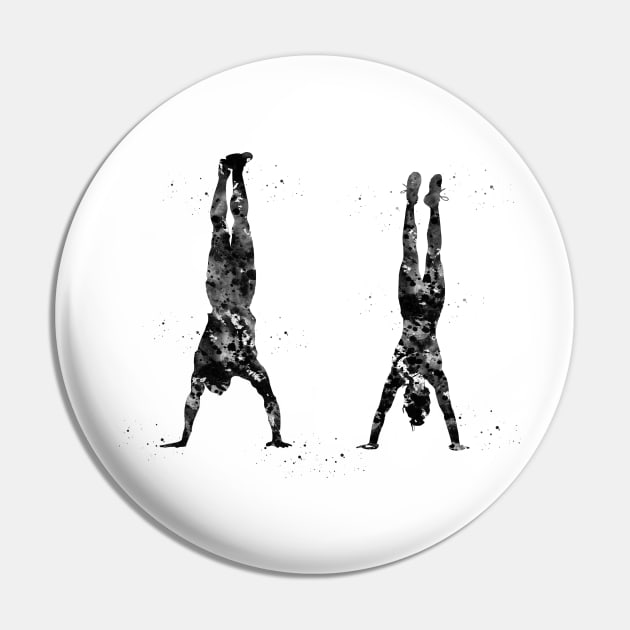 Handstand Pin by erzebeth