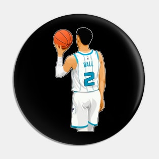 LaMelo Ball #2 Stand With Ball Pin