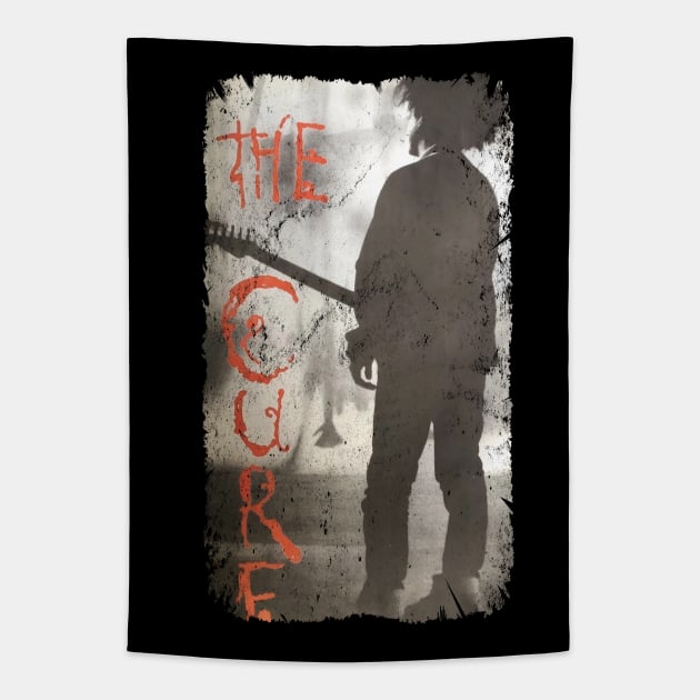 The Cure Band Tapestry by Powder.Saga art