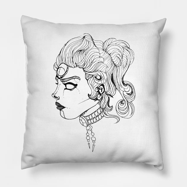 miryam Pillow by lydiahughes