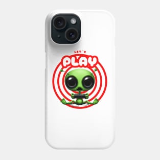 Extraterreste juega play Phone Case