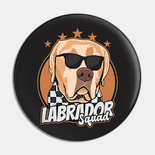 Labrador Squad Pin