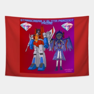 Starscream x Elita Peridot Prime Tapestry