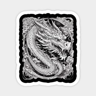 Japanese Dragon Tattoo Magnet