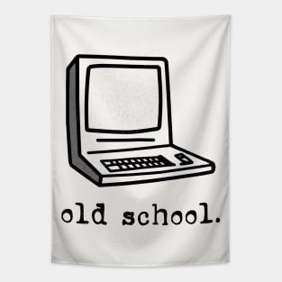 Old School Computer Design Tapestry