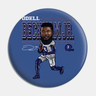 Odell Beckham Jr. Los Angeles R Cartoon Pin