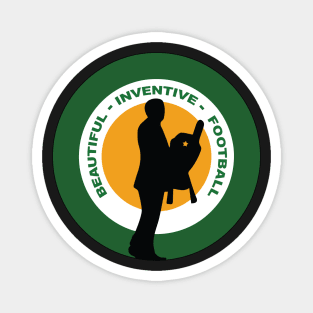 Beautiful Inventive Football - Jock Stein Magnet