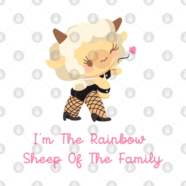 i'm the rainbow sheep of the family (lgbtq) by remerasnerds