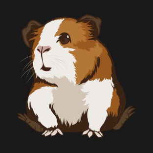 Guinea Pig Art Illustration Cavy T-Shirt