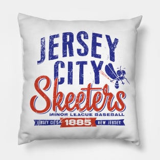 Jersey City Skeeters Pillow