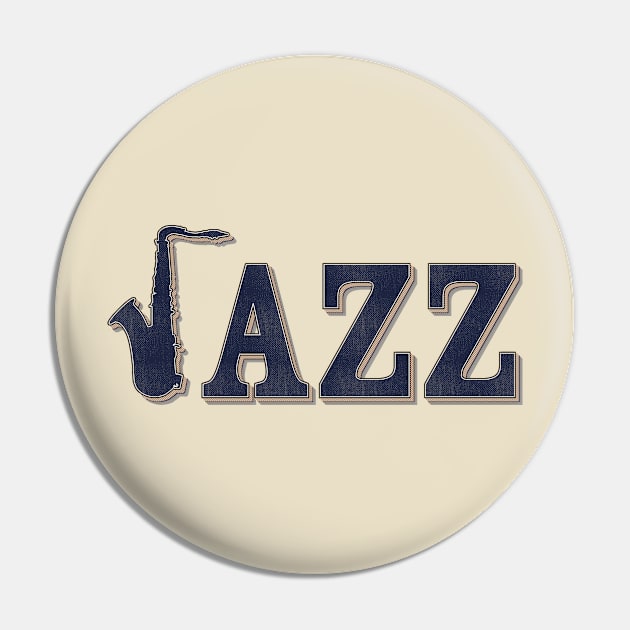 Jazz Saxophone Pin by Rayrock76