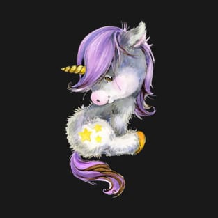 Cute Watercolor Unicorn T-Shirt