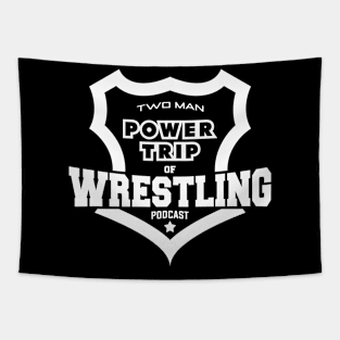 TMPT White Logo Tapestry