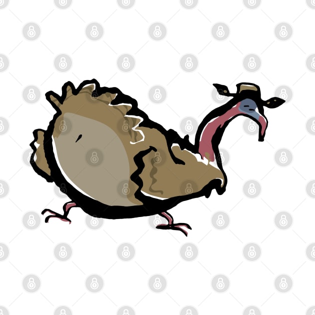 wild turkey by greendeer