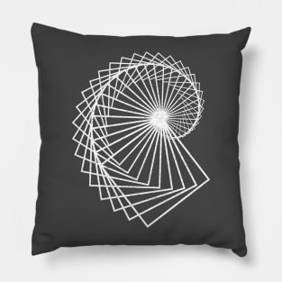 Square Spiral Pillow