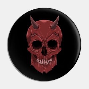 Devil Skull Pin