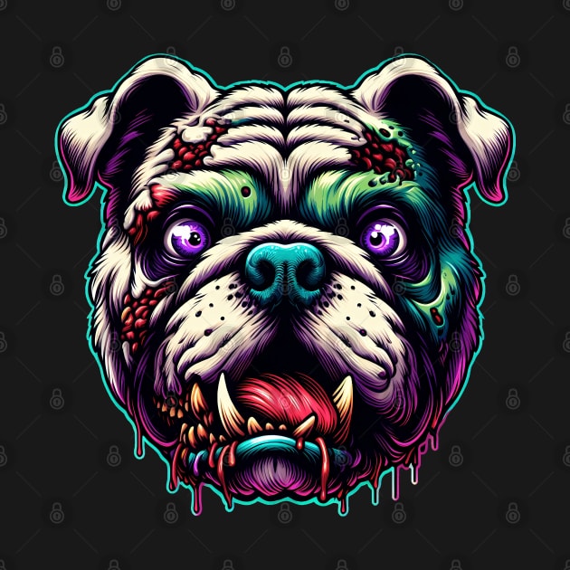 Zombie Bulldog by cowyark rubbark