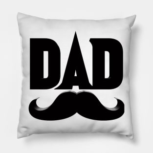 DAD Funny Fathers Day Design Pillow