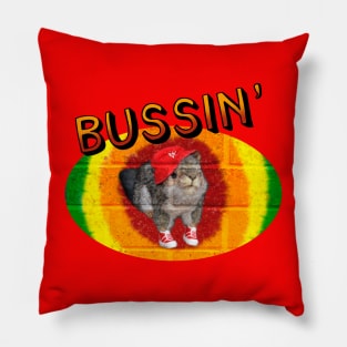 Bussin' Squirrel Pillow