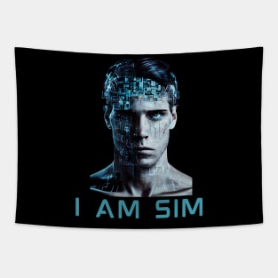 I am Man I am Sim Tapestry