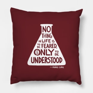 Marie Curie Pillow