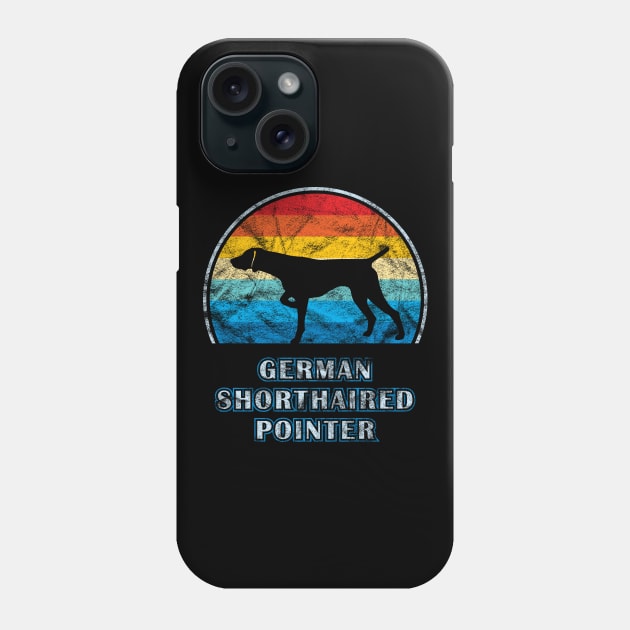 German Shorthaired Pointer Vintage Design Dog Phone Case by millersye