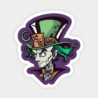 Mad Hatter Magnet