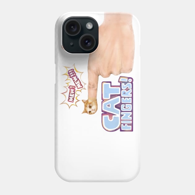 cat fingers - Steven Universe Phone Case by art official sweetener