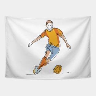 Soccer Season 9 Tapestry